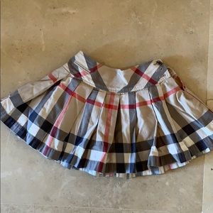 girls Burberry skirt